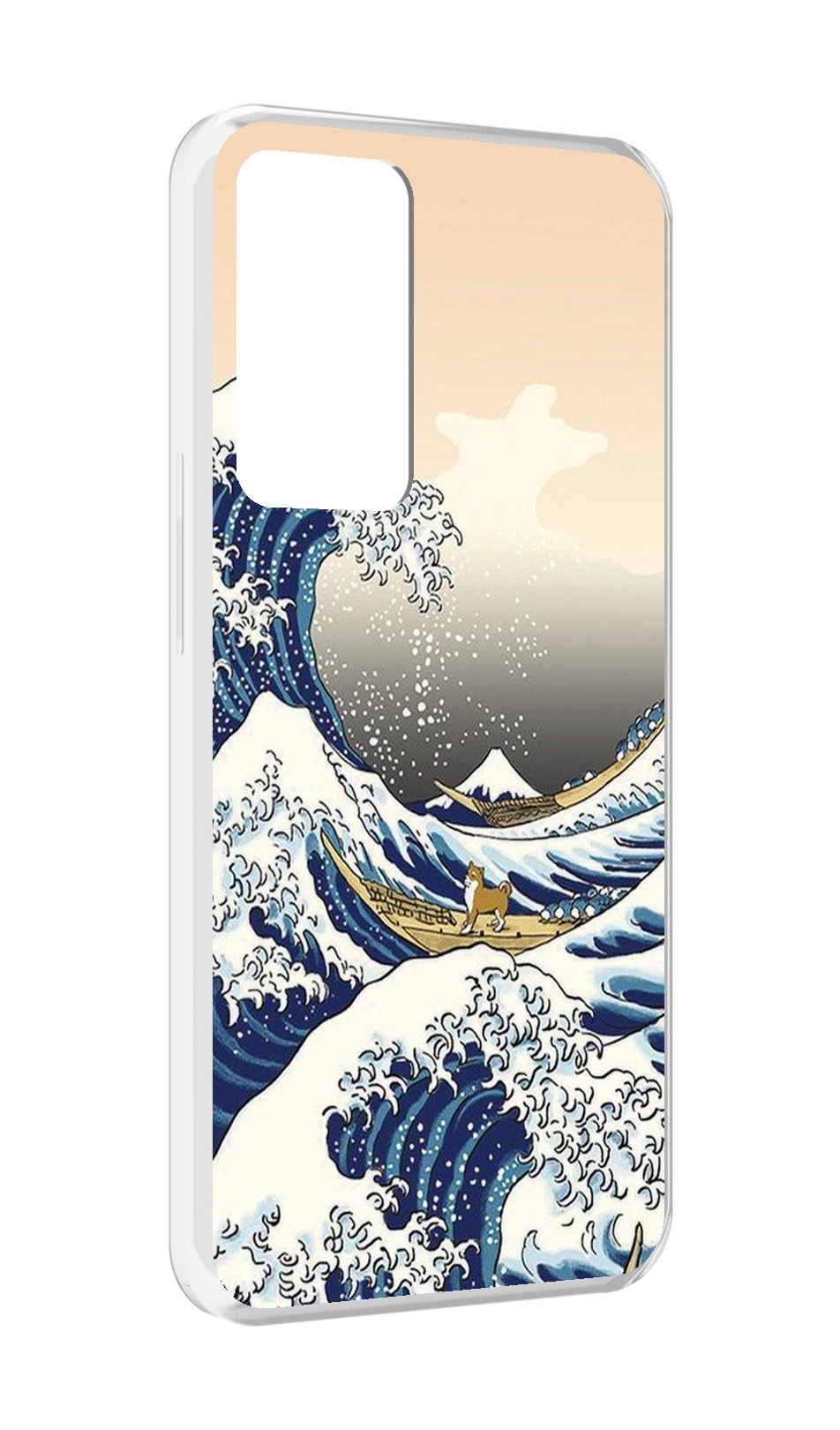 

Чехол MyPads собаки-на-плоту для OPPO Reno 8 Lite, Прозрачный, Tocco