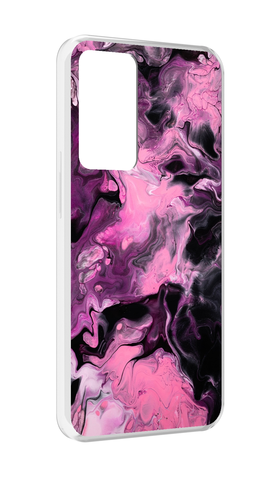 

Чехол MyPads смешивание-фиолетового для OPPO Reno 8 Lite, Прозрачный, Tocco