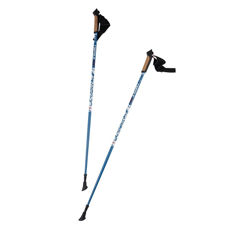 Палки для скандинавской ходьбы Finpole Era, голубой, 130 см