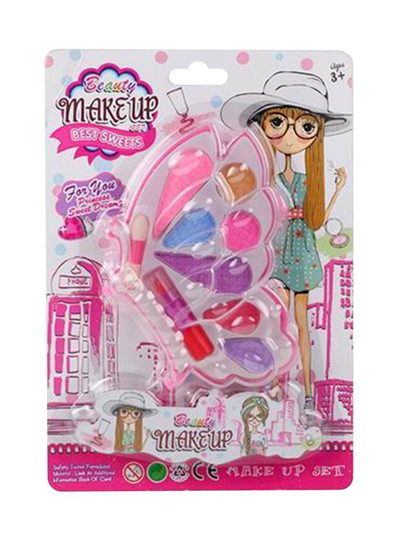 

Набор декоративной косметики Наша Игрушка Бабочка, Розовый;голубой;фиолетовый;оранжевый