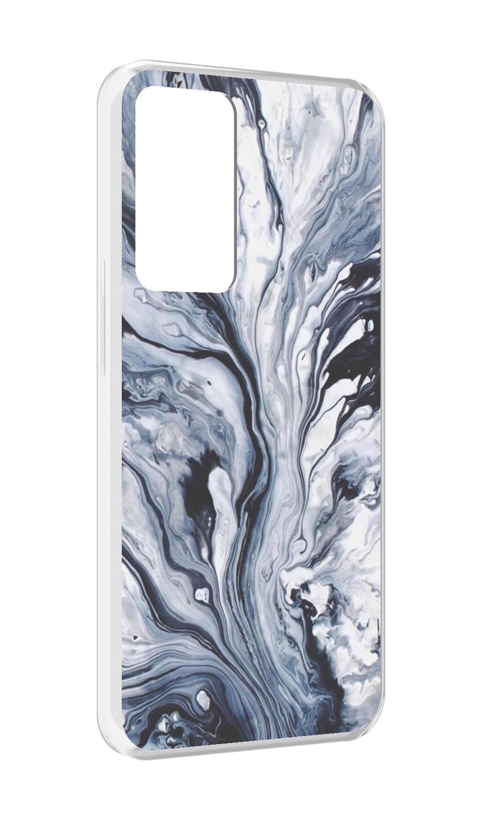 

Чехол MyPads серая краска для OPPO Reno 8 Lite, Прозрачный, Tocco