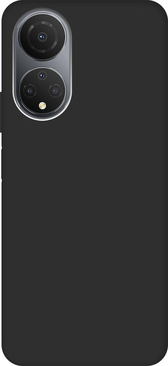 

Матовый Soft Touch силиконовый чехол на Honor X7 черный, 158558
