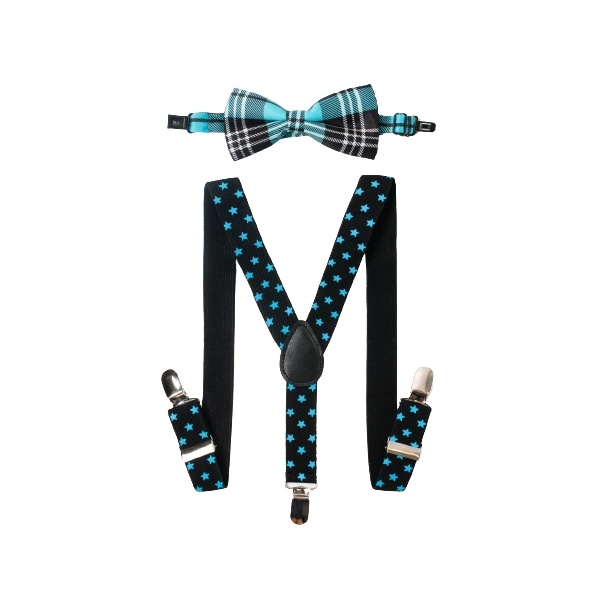 

Набор детский подтяжки и галстук-бабочка"Звезда"