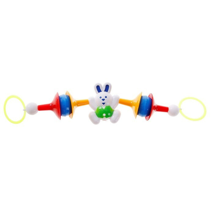 

Растяжка на коляску/кроватку «Зайка-гимнаст», цвет МИКС