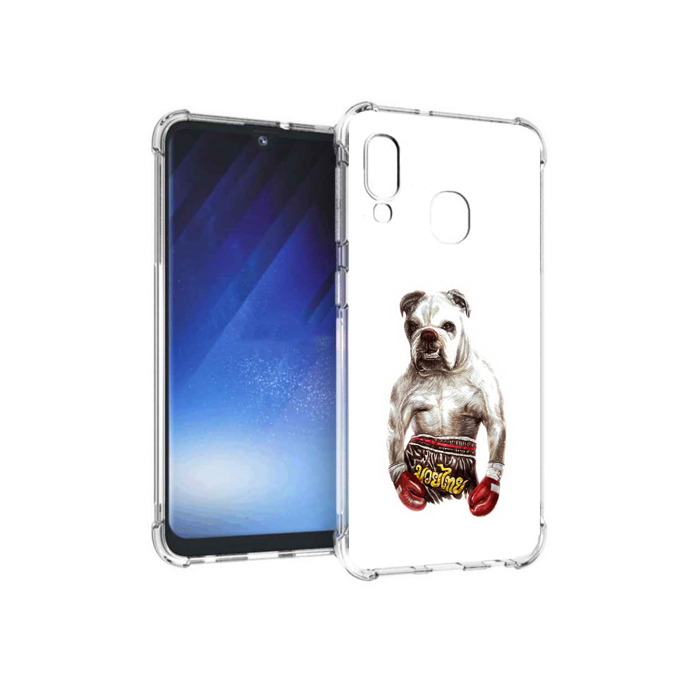 

Чехол MyPads Tocco для Samsung Galaxy A20e боксер (PT133424.505.243), Прозрачный, Tocco