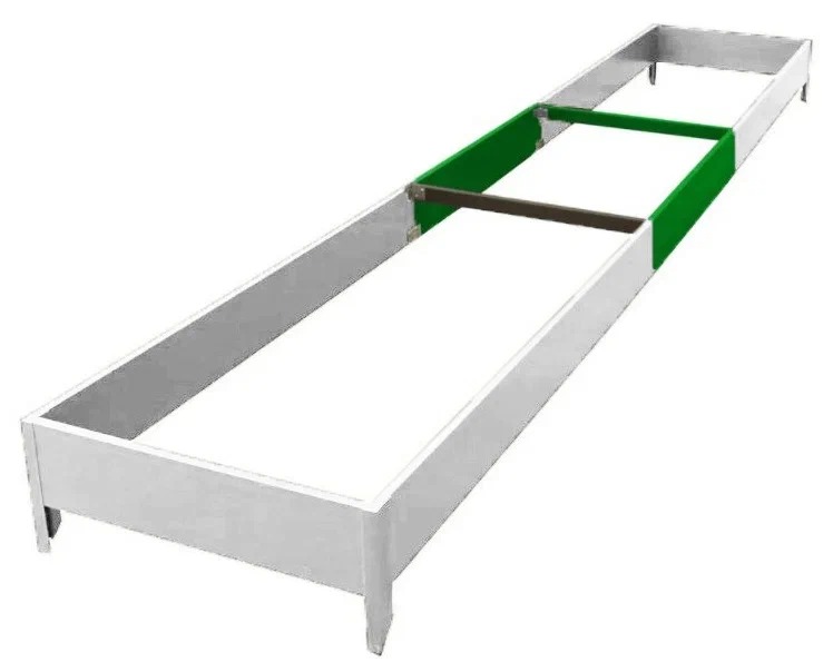 

Грядкапласт 1.0x0.18m Green PL-18004, Зеленый