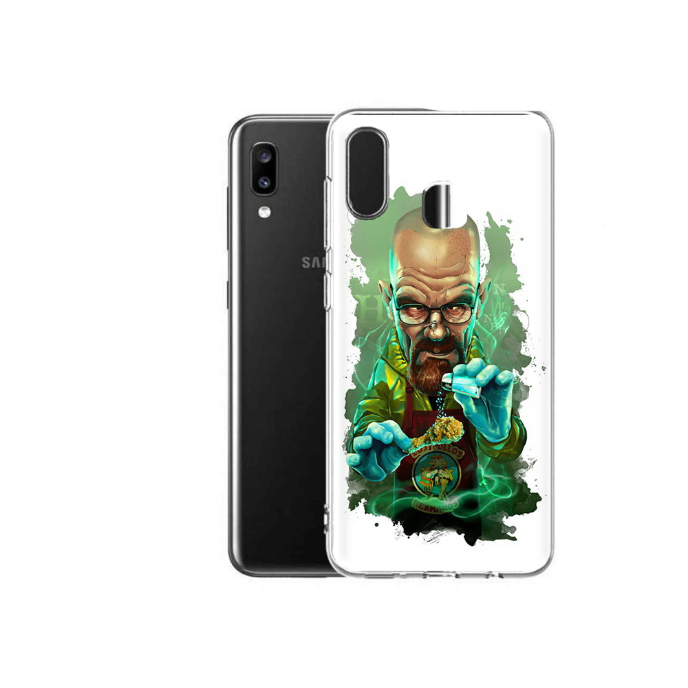

Чехол MyPads Tocco для Samsung Galaxy A20 повар, Прозрачный, Tocco