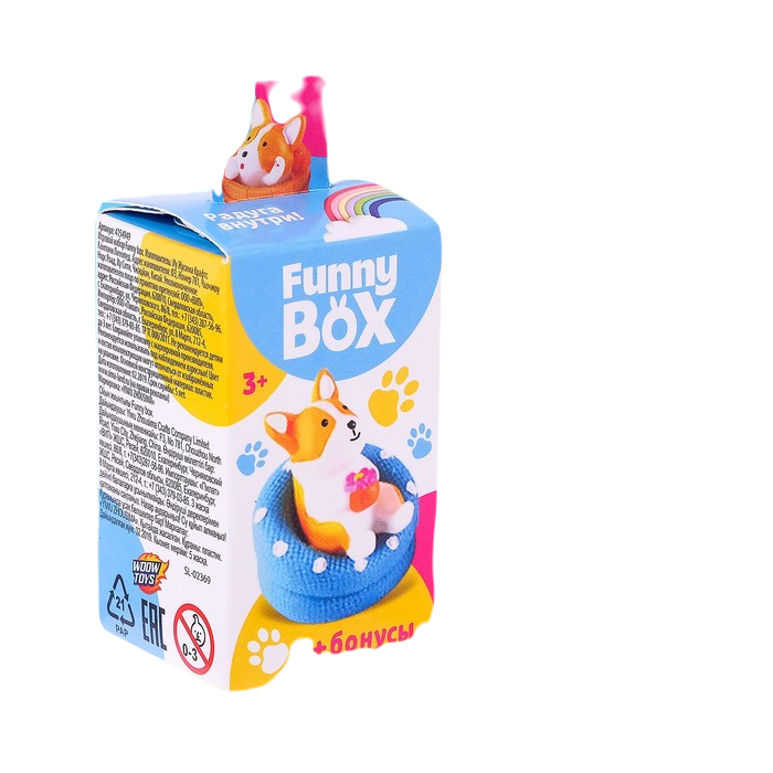 Набор для детей Funny Box «Собачки» Набор: радуга, инструкция, наклейки, МИКС,