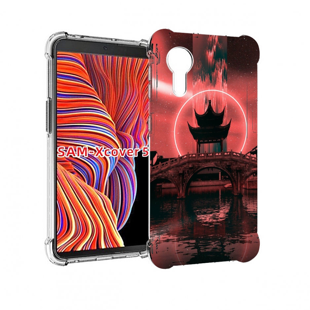 

Чехол MyPads японский мост красный фон для Samsung Galaxy Xcover 5, Прозрачный, Tocco