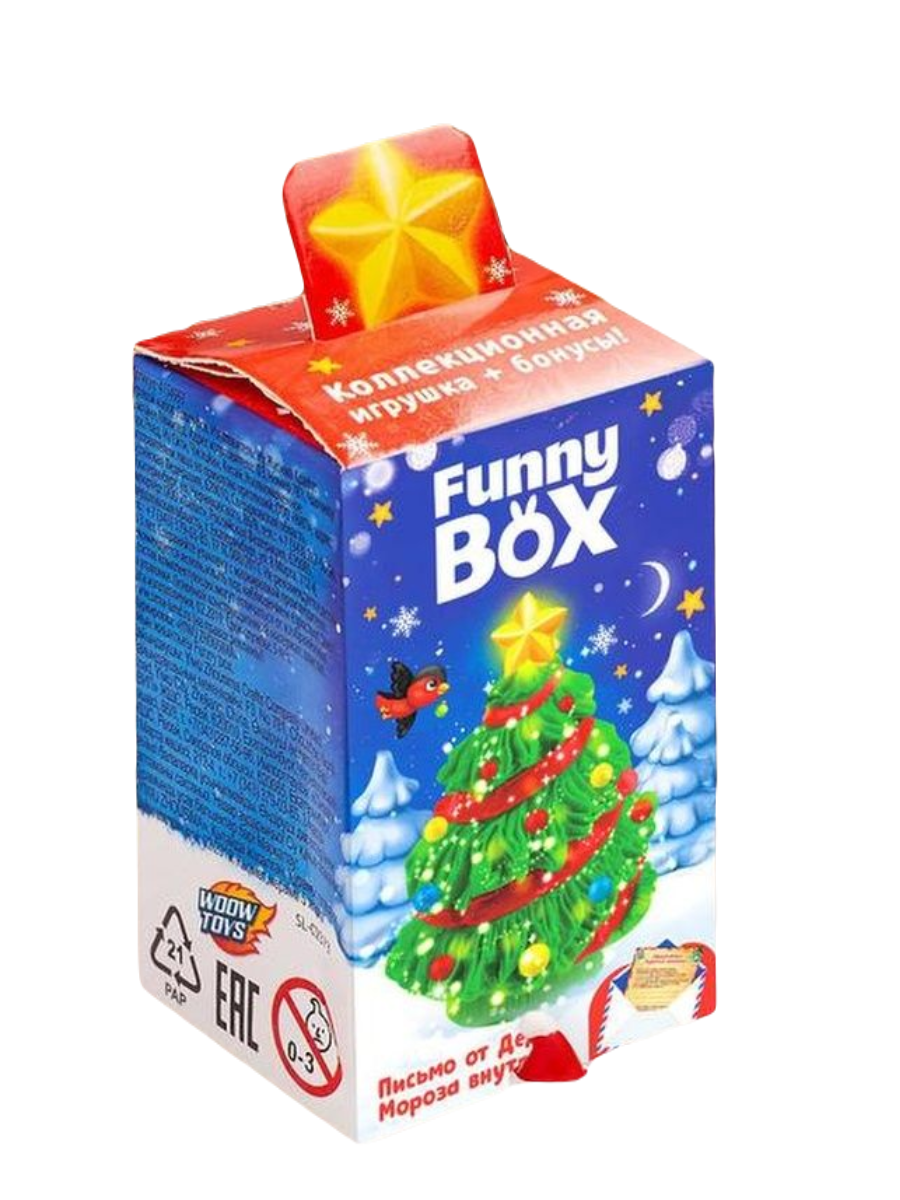 фото Набор для детей funny box «ёлочка»: конверт, инструкция woow toys