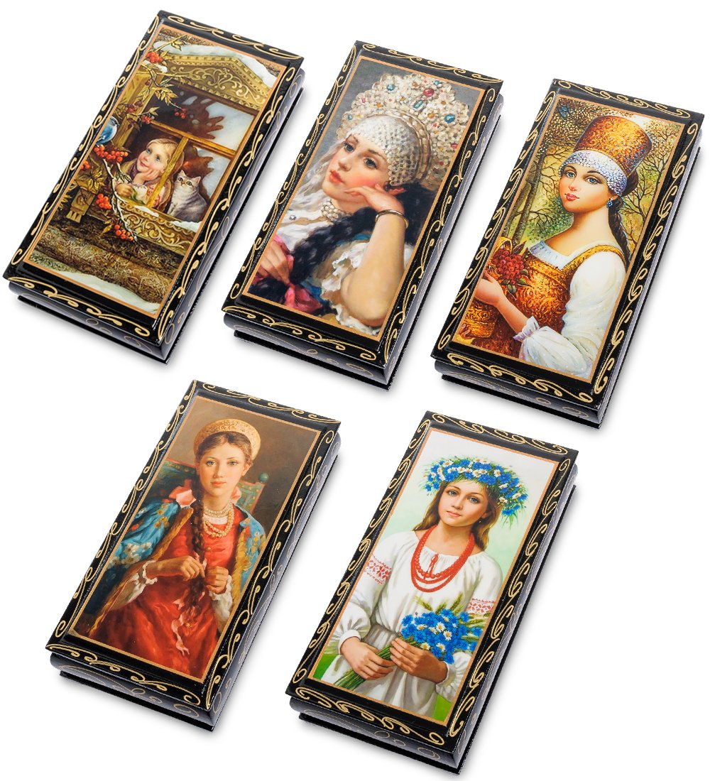 

Шкатулка-купюрница в технике декупаж (8х17х4) Art East, Разноцветный