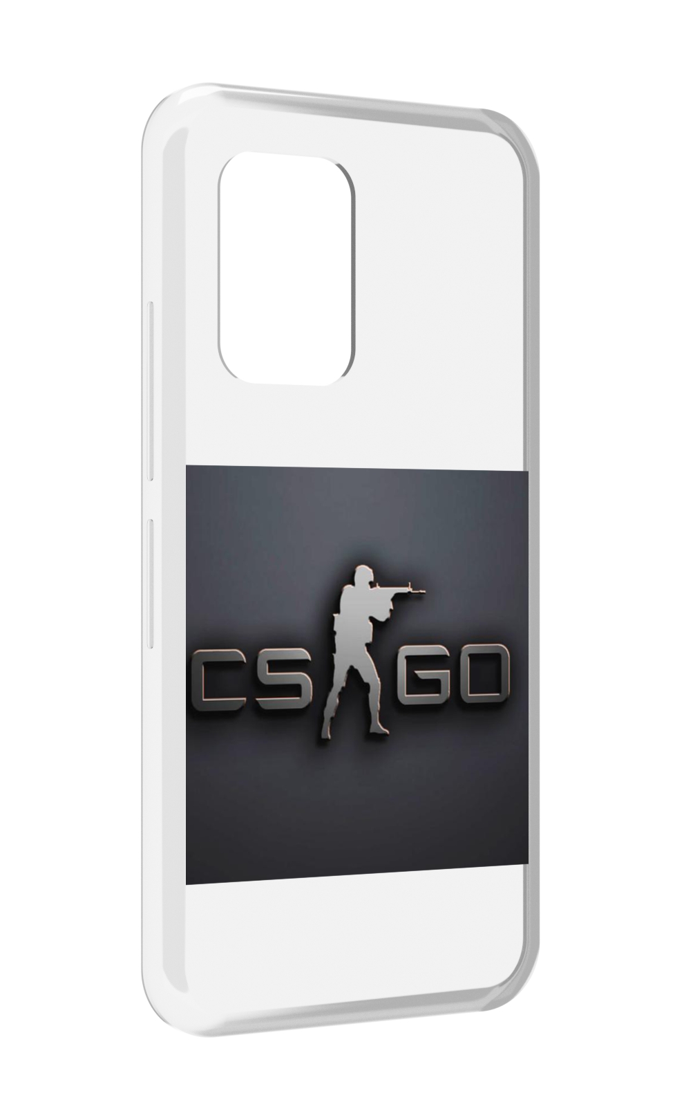 

Чехол MyPads CS go логотип мужской для UMIDIGI Bison GT, Прозрачный, Tocco