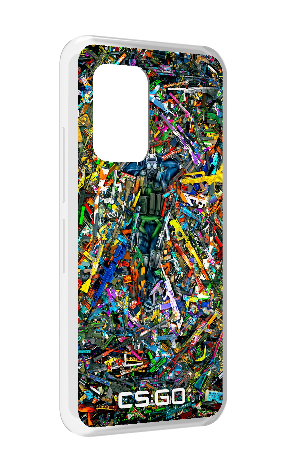 

Чехол MyPads CS GO guns skins мужской для UMIDIGI Bison GT, Прозрачный, Tocco