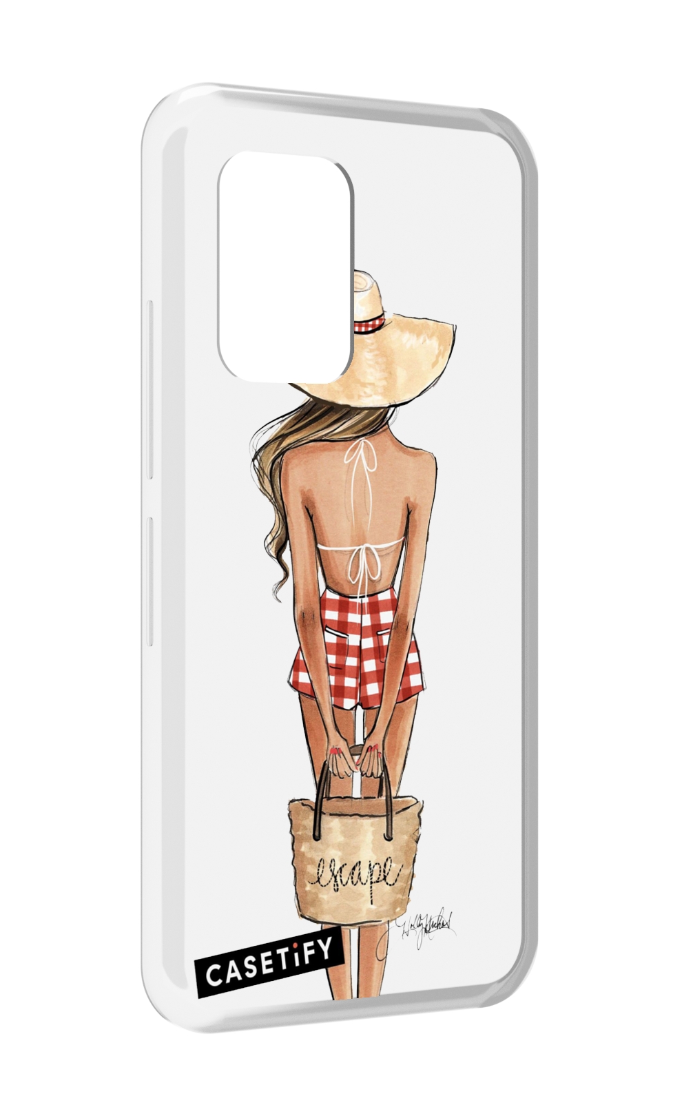 

Чехол MyPads CASETiFY женский для UMIDIGI Bison GT, Прозрачный, Tocco