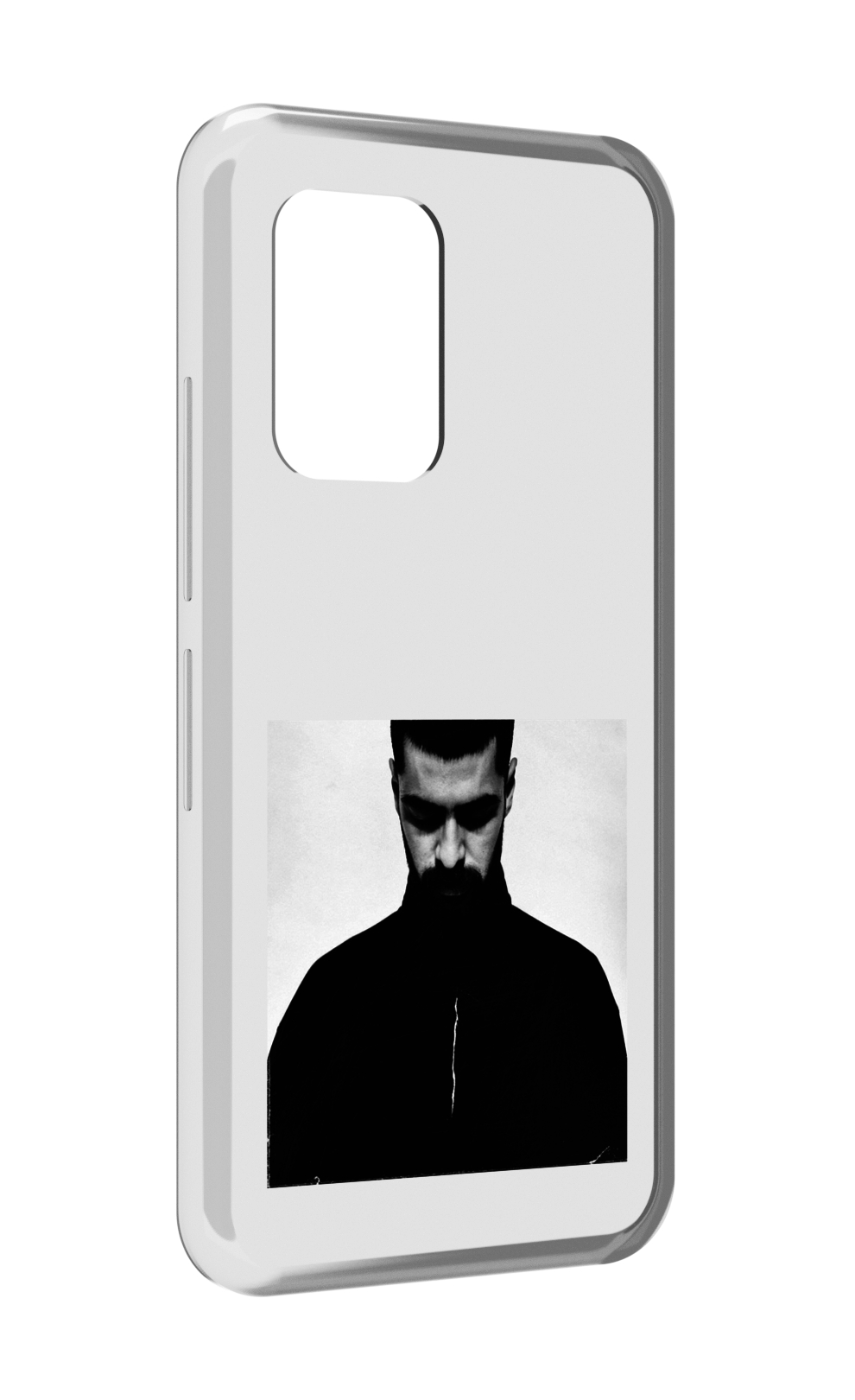 

Чехол MyPads Buster Keaton Miyagi мужской для UMIDIGI Bison GT, Прозрачный, Tocco