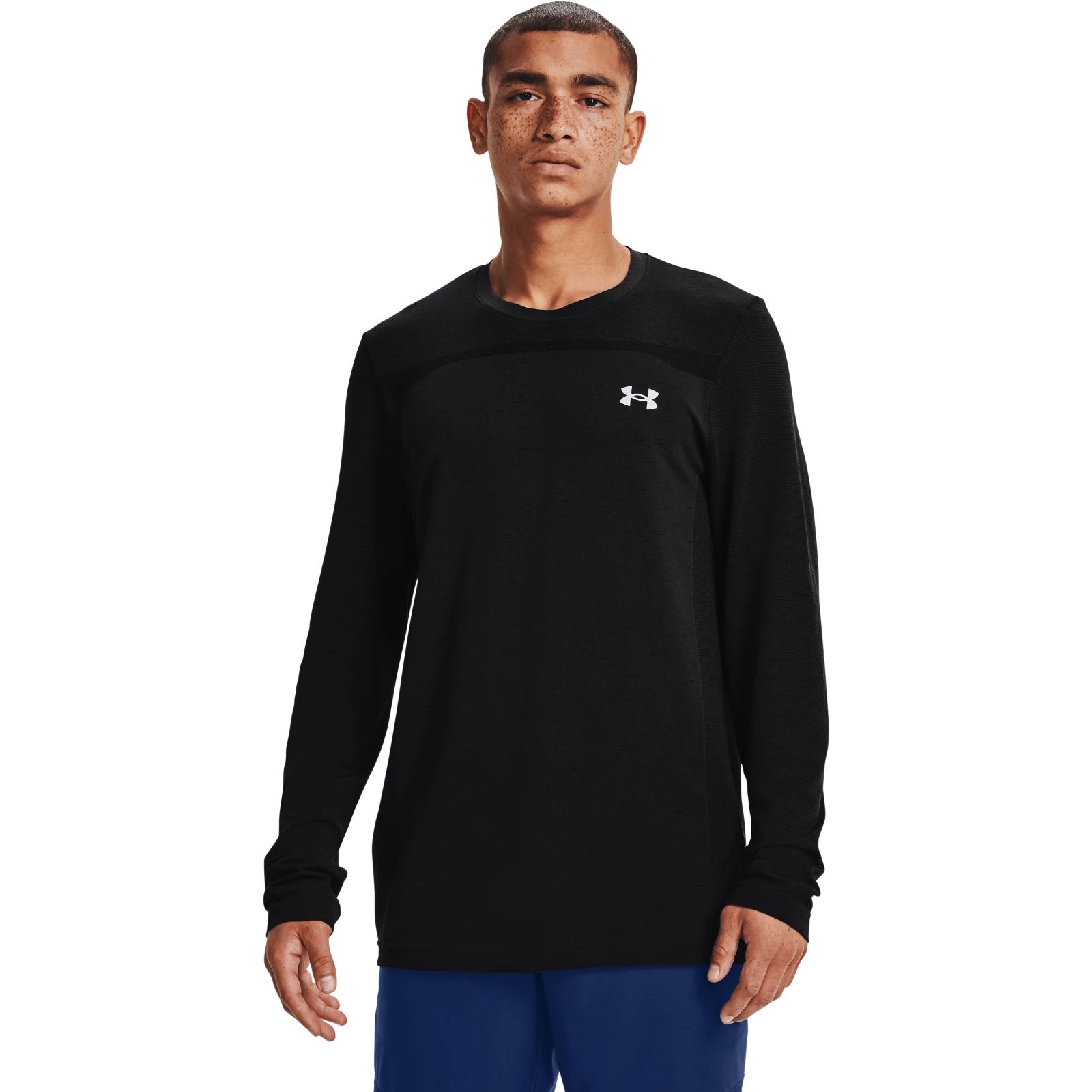 фото Лонгслив мужской under armour 1361136 черный 2xl