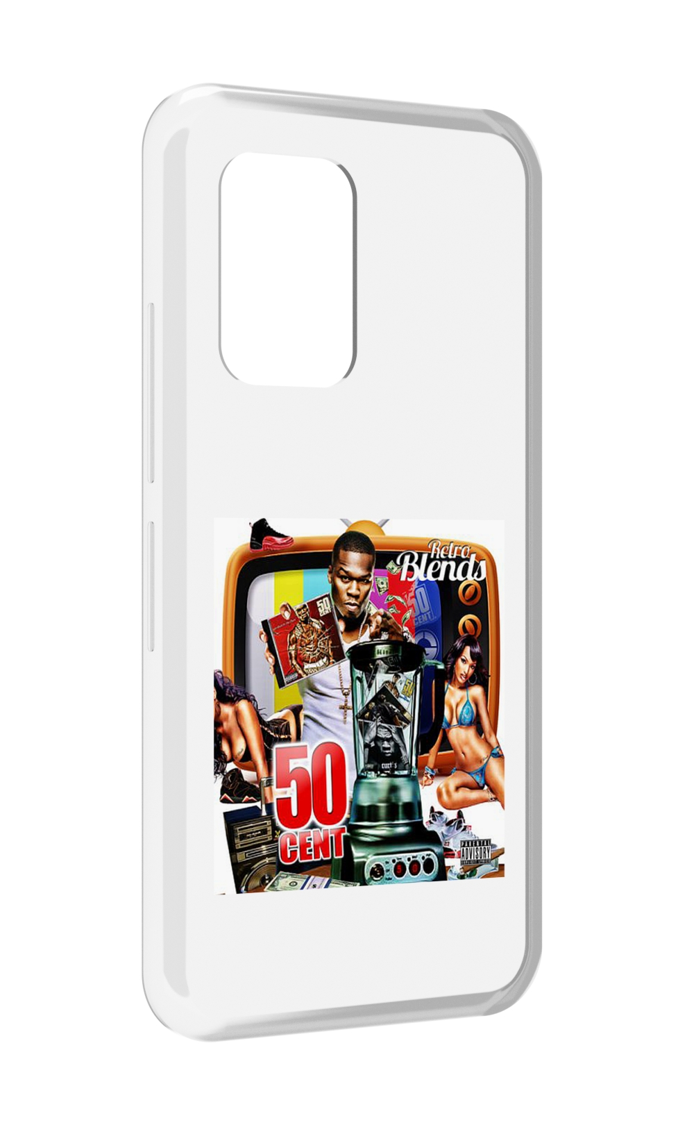 

Чехол MyPads 50 Cent - Retro 50 Cent Blends для UMIDIGI Bison GT, Прозрачный, Tocco