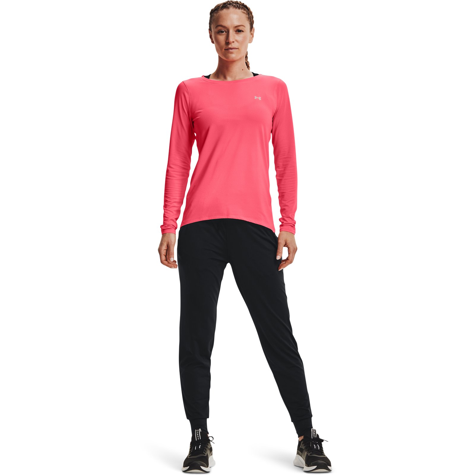 

Лонгслив женский Under Armour 1328966-819 розовый 46-48 RU, 1328966-819