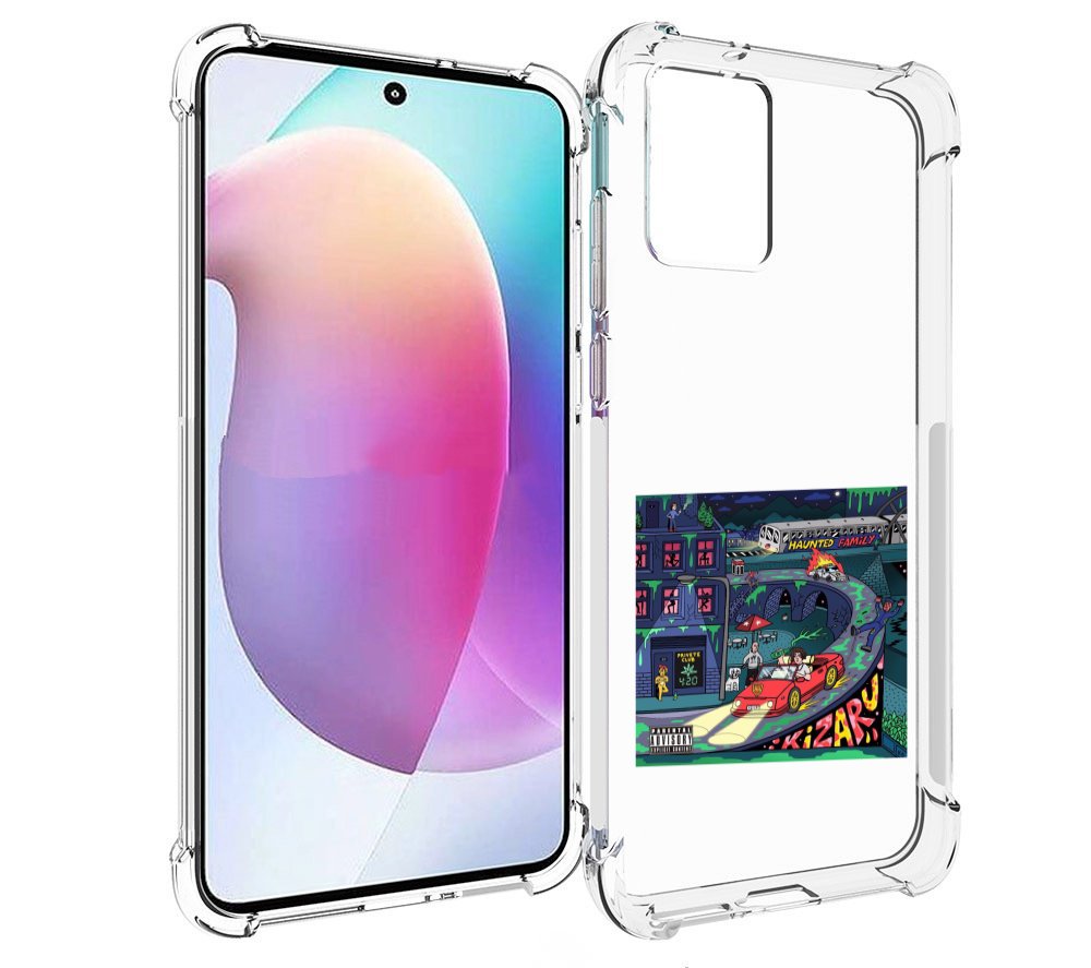 

Чехол MyPads Яд (альбом Kizaru) для Motorola Edge 30 Neo, Прозрачный, Tocco