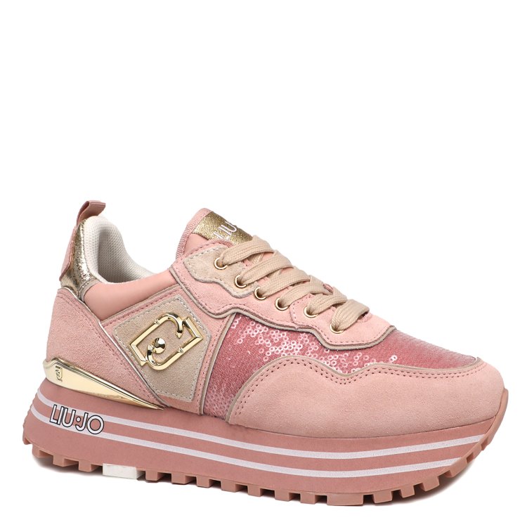 

Кроссовки женские Liu Jo BA4049 розовые 39 EU, Розовый, BA4049