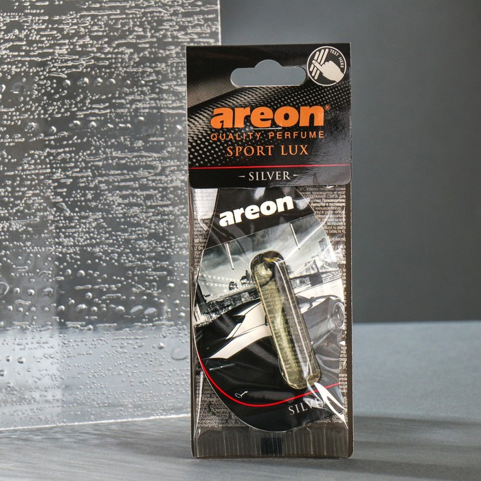 

Ароматизатор на зеркало Areon Liquid lux жидкий silver, 5 мл 704-LX-02