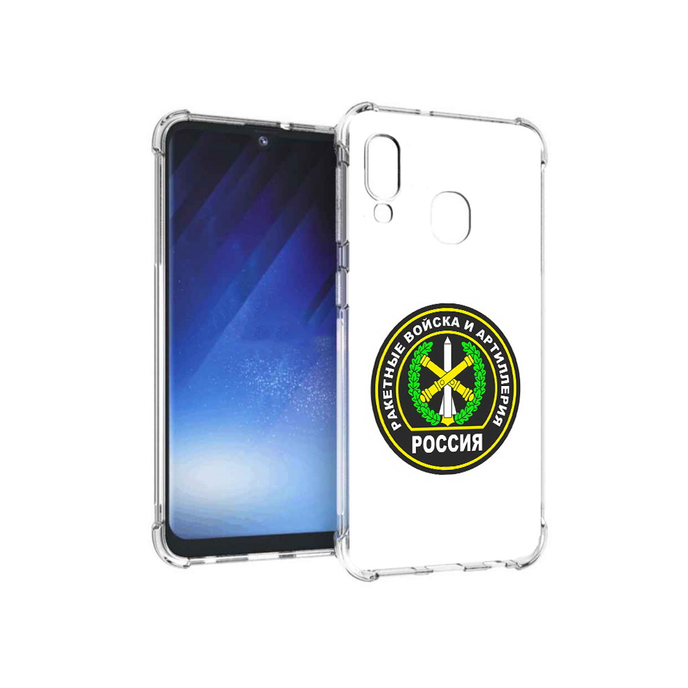 

Чехол MyPads Tocco для Samsung Galaxy A20e артиллерия (PT133424.505.225), Прозрачный, Tocco