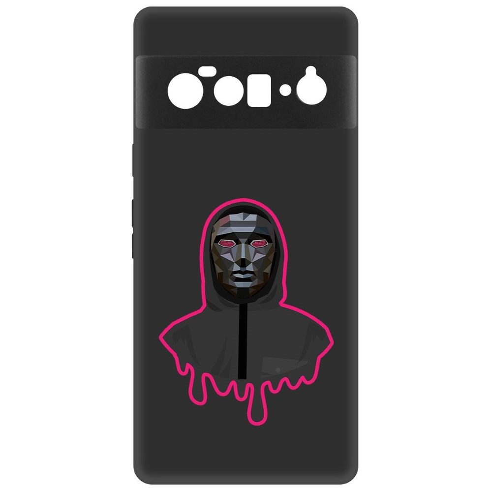 

Чехол-накладка Игра в кальмара-Ведущий для Google Pixel 6 Pro, Черный