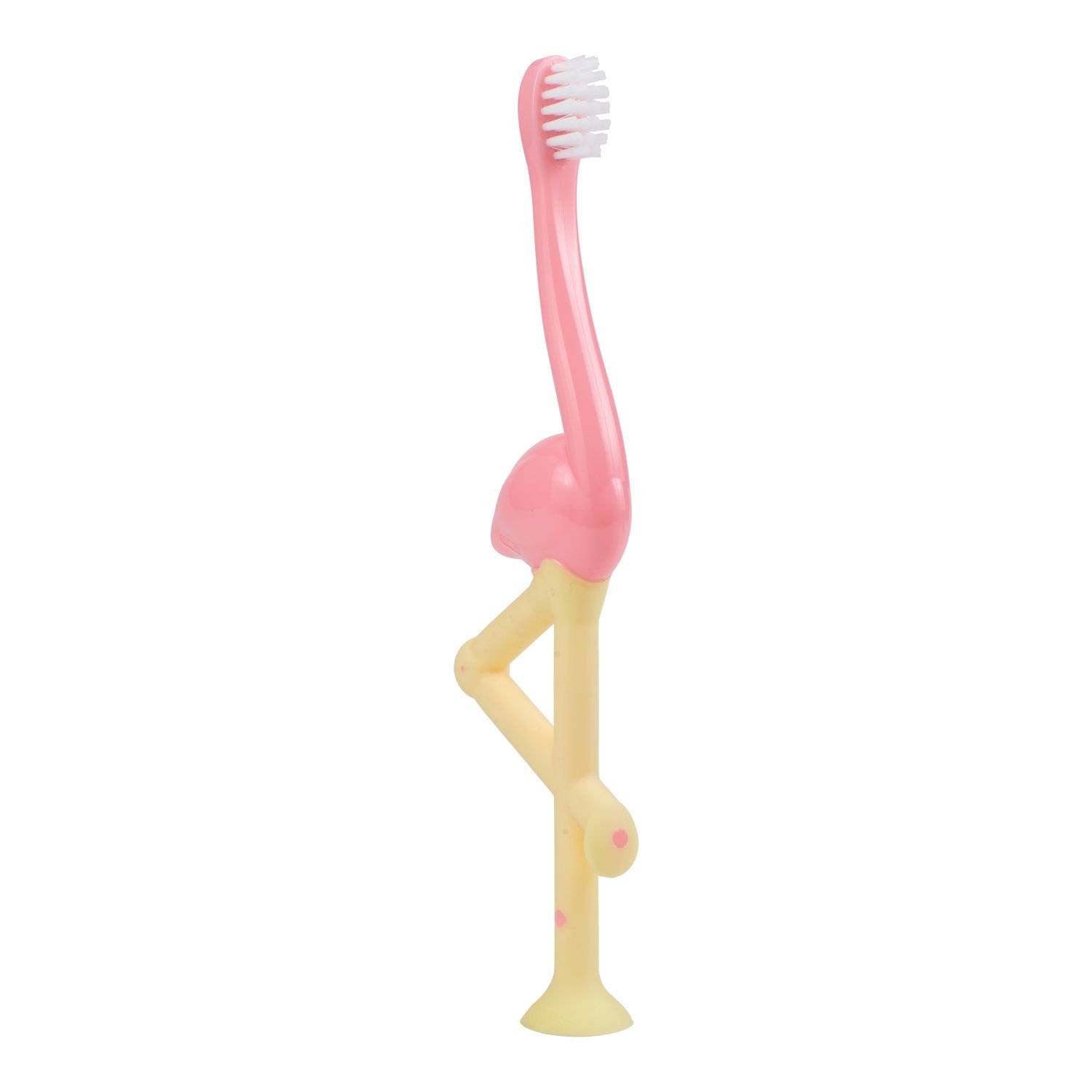 Зубная щётка для детей Dr. Brown's от 1 до 4 лет Фламинго розовый