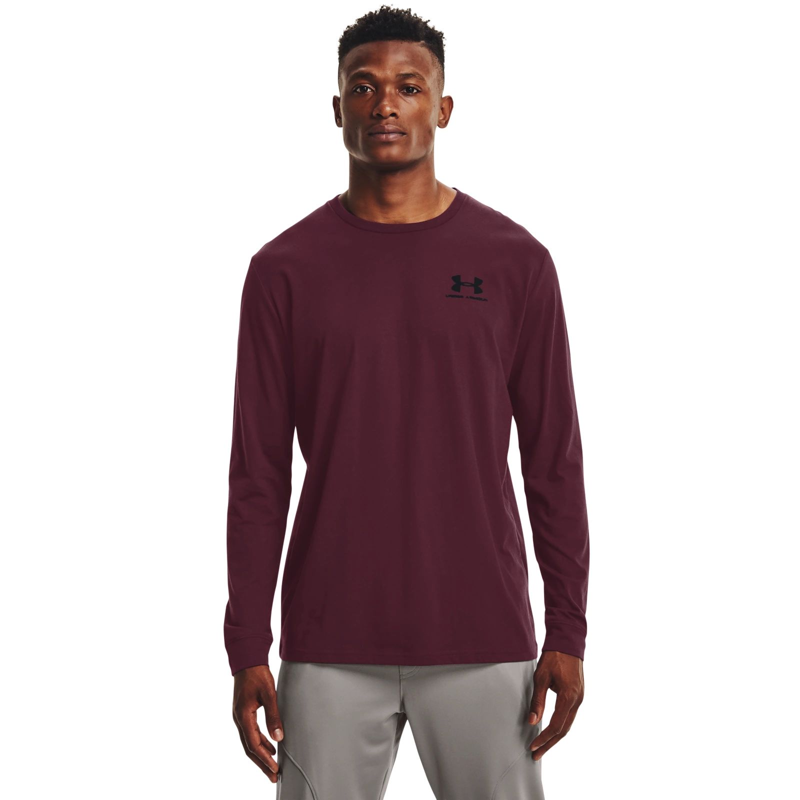 

Лонгслив мужской Under Armour 1329585 фиолетовый 48-50 RU, 1329585