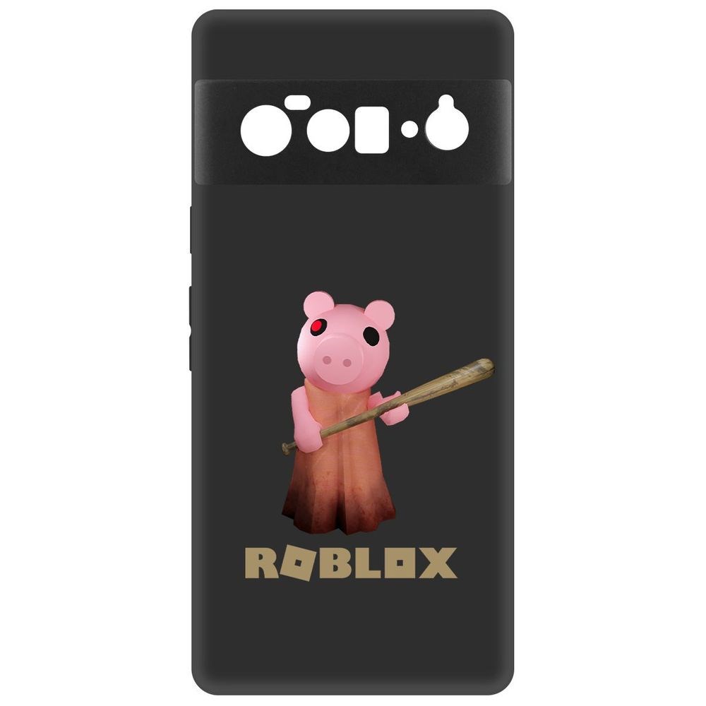 

Чехол-накладка Roblox-Пигги для Google Pixel 6 Pro, Черный