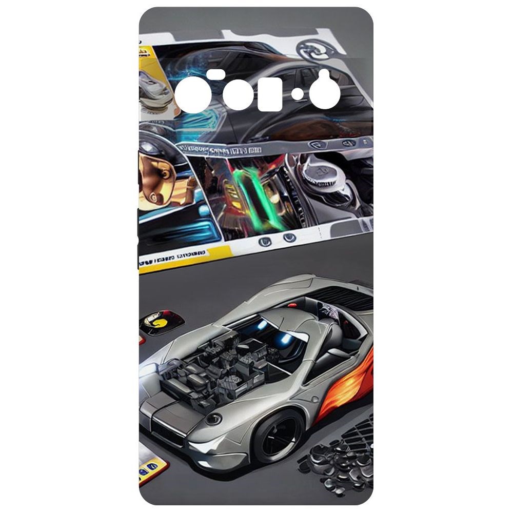 

Чехол-накладка Постер для Google Pixel 6 Pro, Черный