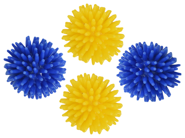 Игрушка для собак Tappi Фюссен, мячики с шипами, d 3,5 см, 4 шт