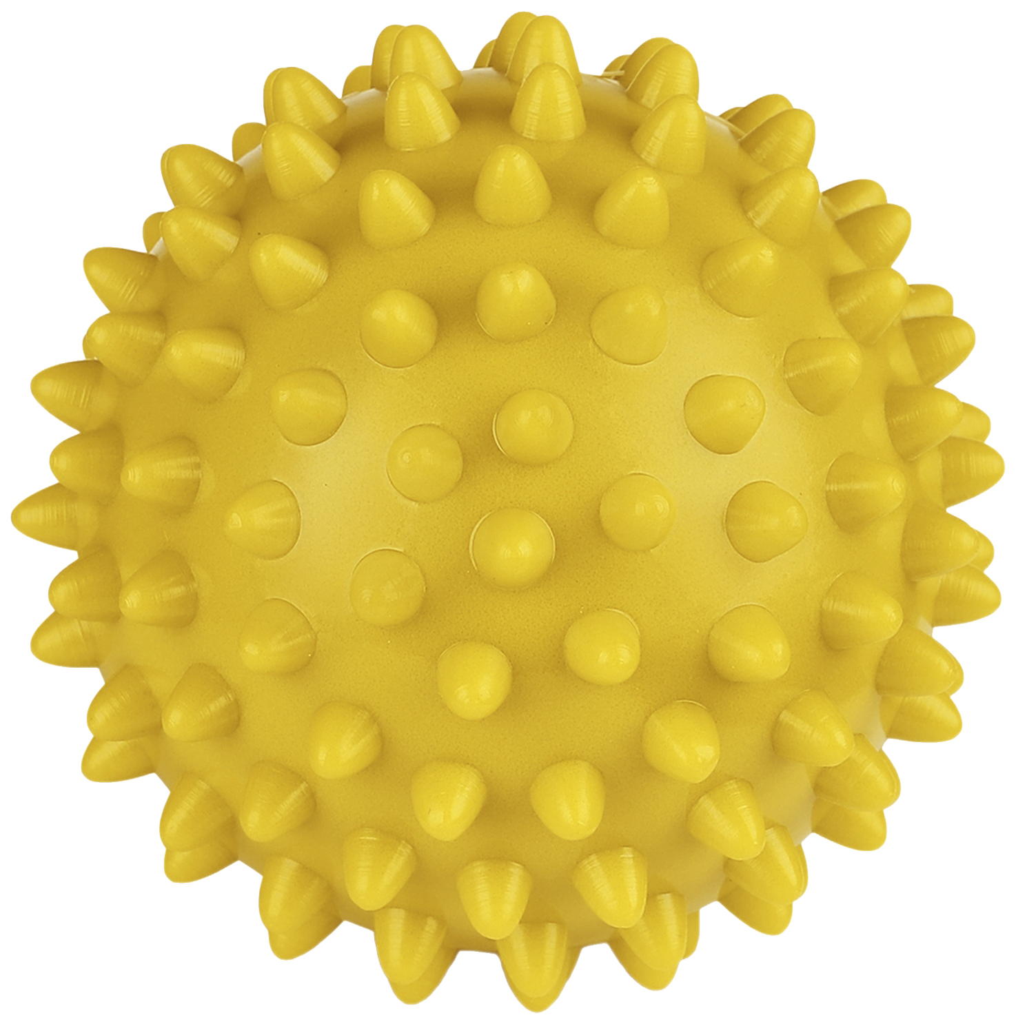 Игрушка для собак Tappi Персей, мяч для массажа, желтый, 9 см