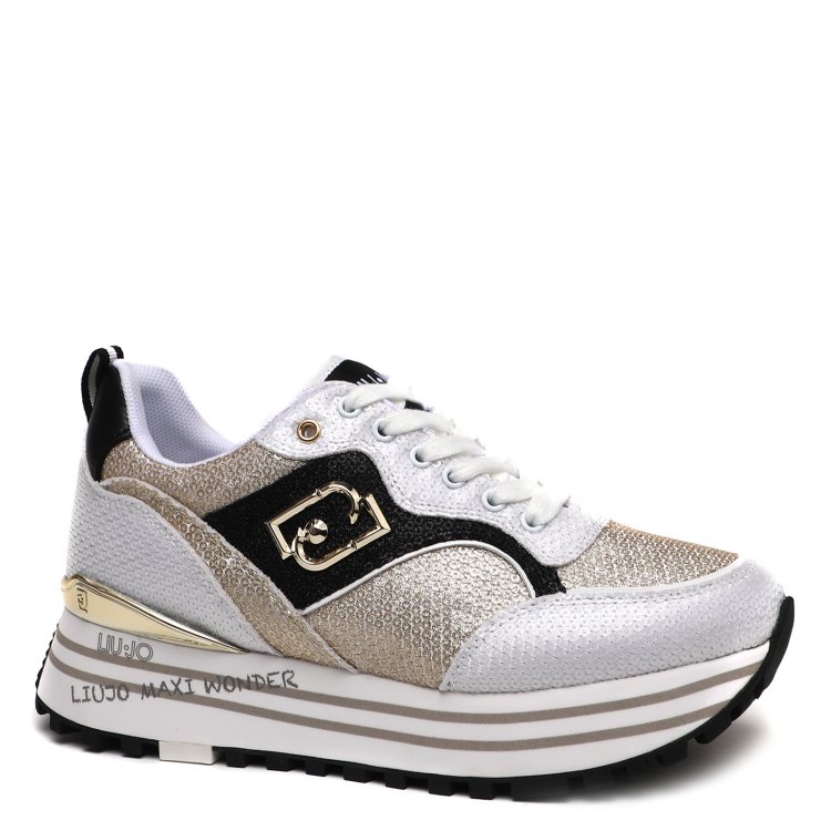 

Кроссовки женские Liu Jo BA4059 золотистые 36 EU, Золотистый, BA4059