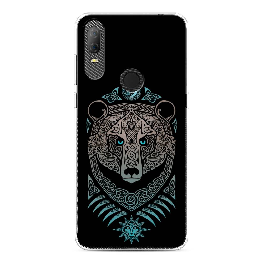 

Чехол Awog на Alcatel 1V (2020) 5007U / Алкатель 1V (2020) 5007U "Кельтский медведь", 170950-2