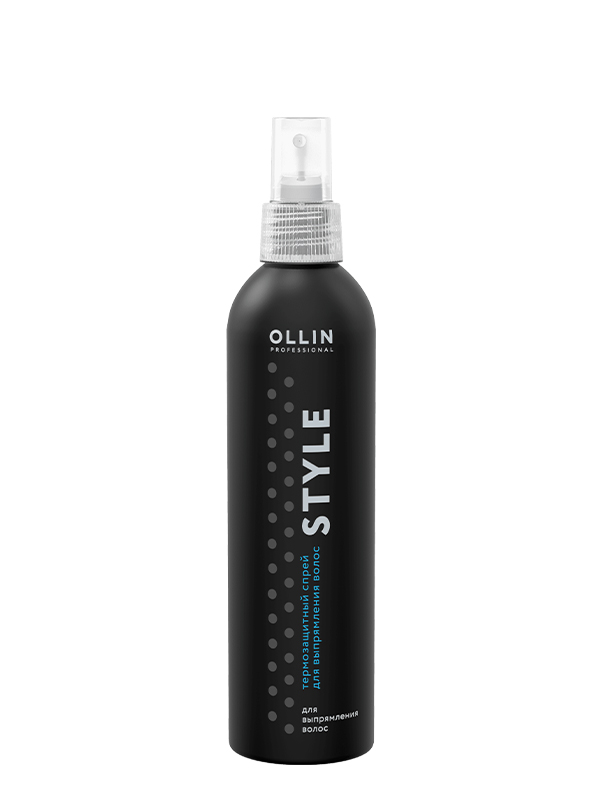 Термозащитный спрей для выпрямления волос Ollin Professional, 250 мл