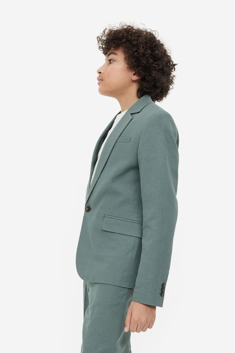 Пиджак детский H&M 0754138, цвет зеленый, размер 170 (доставка из-за рубежа)