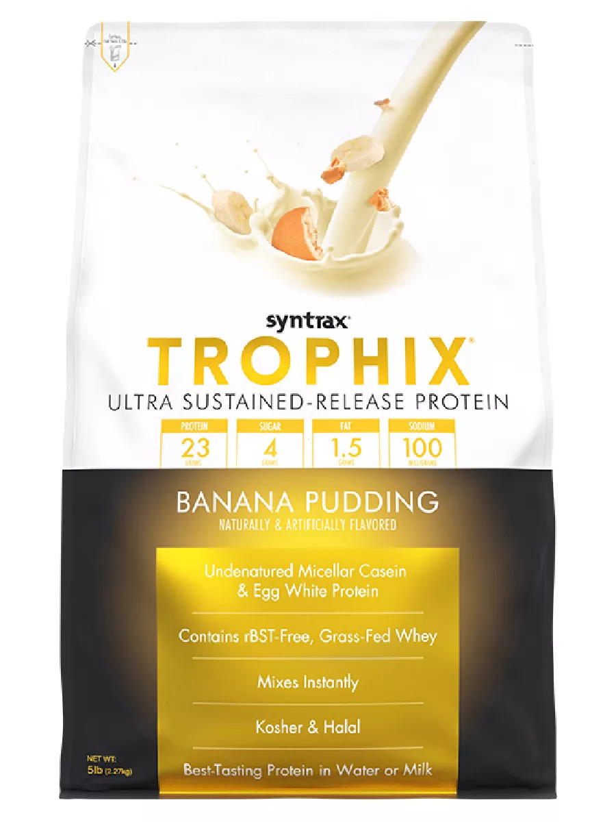 Протеин Syntrax Trophix Banana Pudding 2270 г Банановый пудинг 7889₽