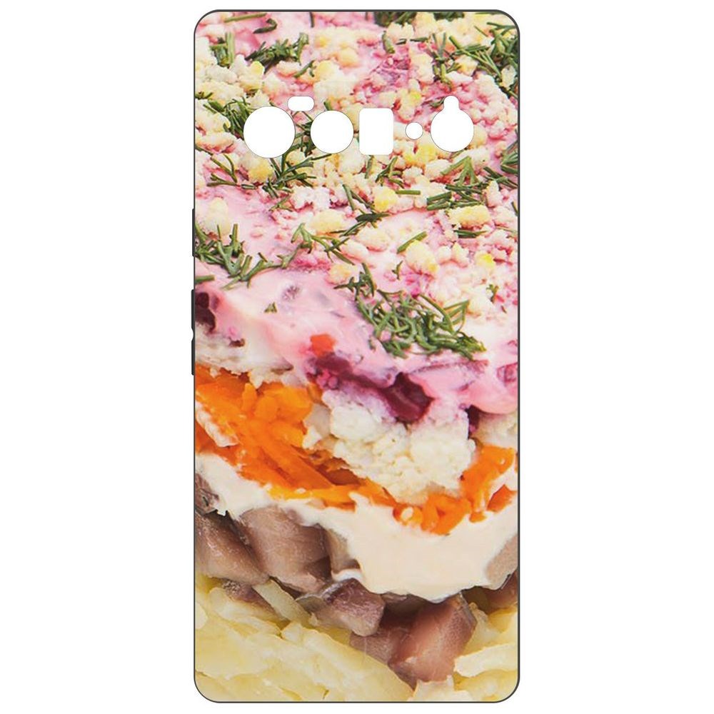 

Чехол-накладка Сельдь под шубой для Google Pixel 6 Pro