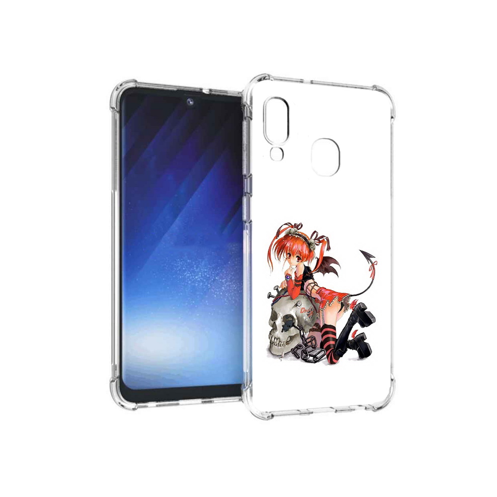 

Чехол MyPads Tocco для Samsung Galaxy A20e аниме (PT133424.505.221), Прозрачный, Tocco