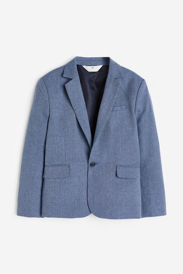 Пиджак детский H&M 0754138, цвет голубой, размер 170 (доставка из-за рубежа)