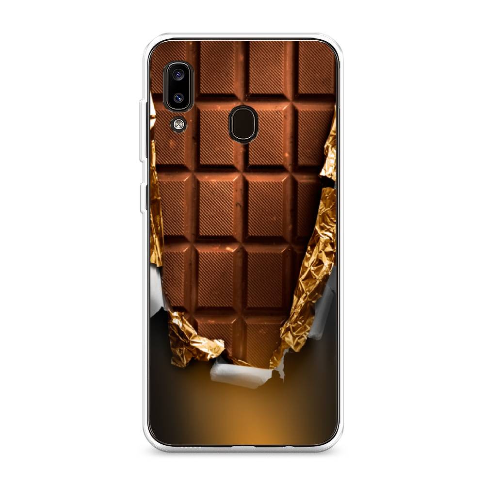 

Чехол Awog на Samsung Galaxy A20/A30 "Шоколадка", 27650-10