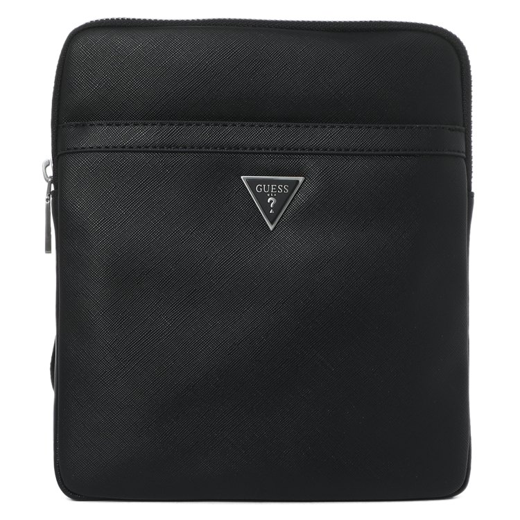 

Сумка мужская Guess HMECSAP3123 черная, Черный, HMECSAP3123