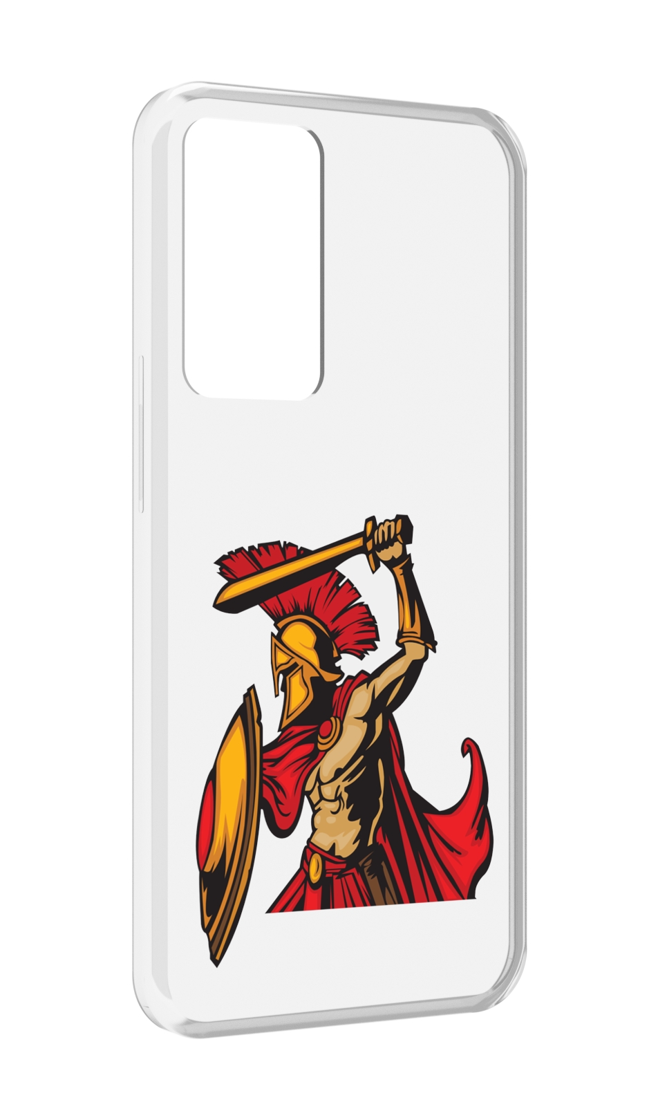 

Чехол MyPads римский-воин для OPPO Reno 8 Lite, Прозрачный, Tocco