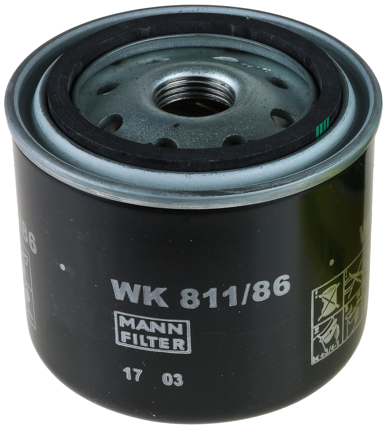 

Фильтр топливный MANN-FILTER WK811/86