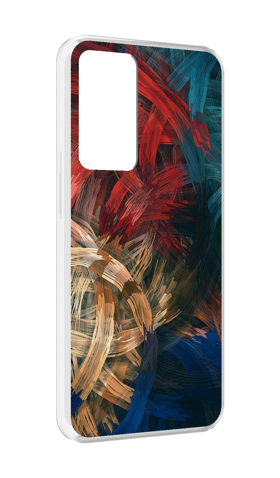

Чехол MyPads раскрашенная медь для OPPO Reno 8 Lite, Прозрачный, Tocco