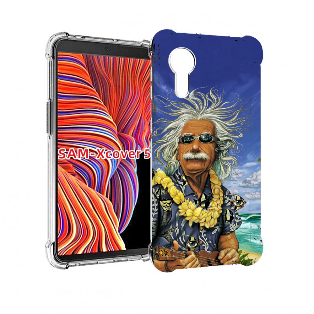 

Чехол MyPads энштейн на отдыхе для Samsung Galaxy Xcover 5, Прозрачный, Tocco