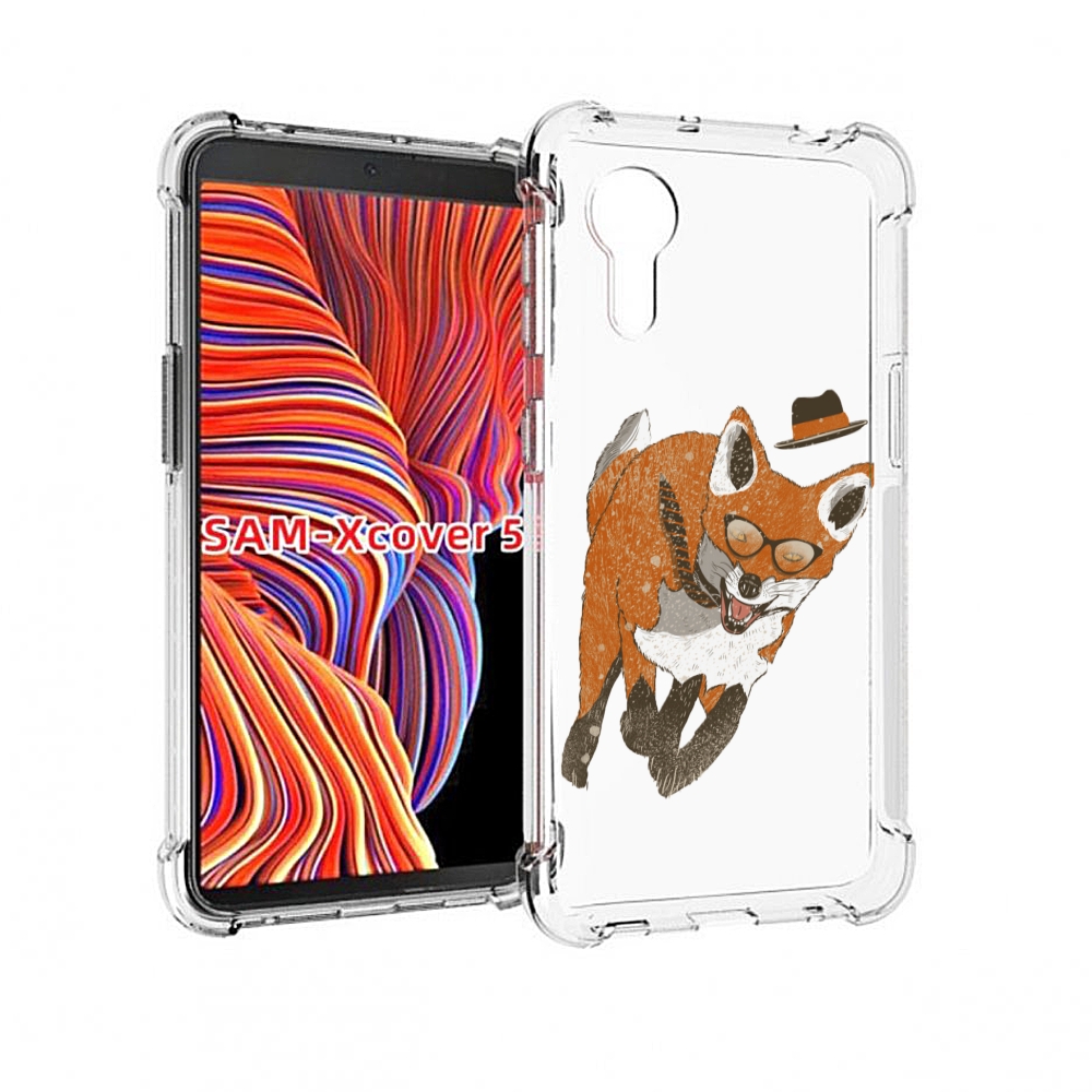 

Чехол MyPads шустрый лис для Samsung Galaxy Xcover 5, Прозрачный, Tocco