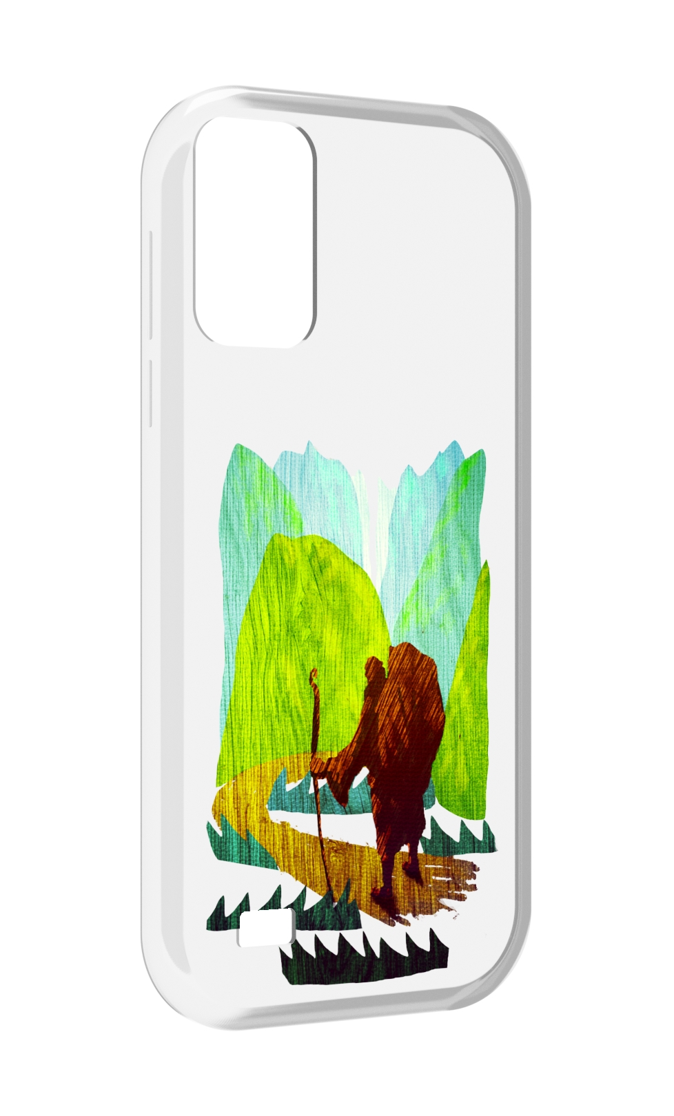 

Чехол MyPads Лесная тропа для Oukitel C31, Прозрачный, Tocco