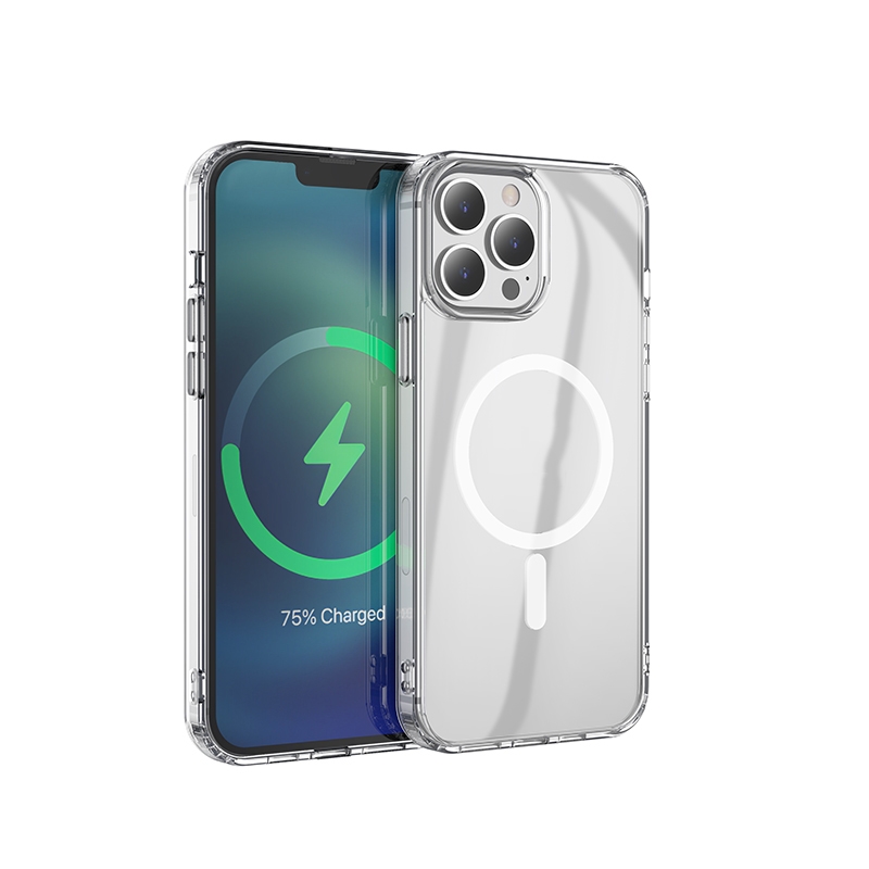 

Силикон Hoco Light для iPhone 13 Pro MageSafe прозрачный